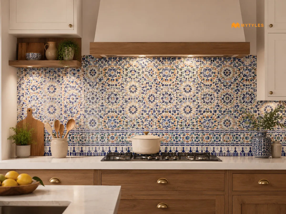 Moroccan Kitchen Wall Tiles
